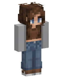 Skin Minecraft Blue Denim Boy