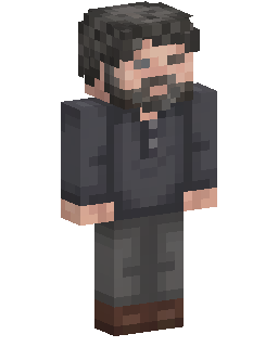 Dark Bearded Man skin de Minecraft