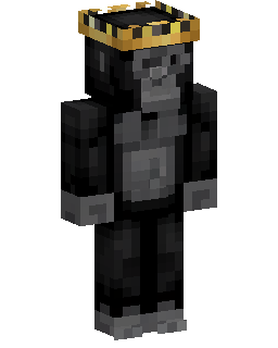 Gorilla King skin de Minecraft