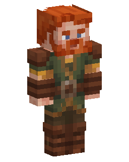 Skin Minecraft Bearded Forest Ranger
