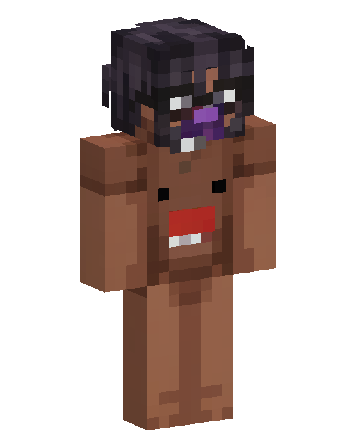 Dark Haired Brown Creature — Minecraft Skin Download