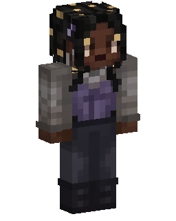 Purple Hoodie Boy Minecraft skin