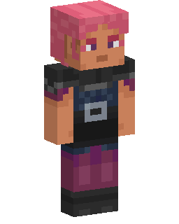 Violet Dungeons 2 Minecraft-Skin