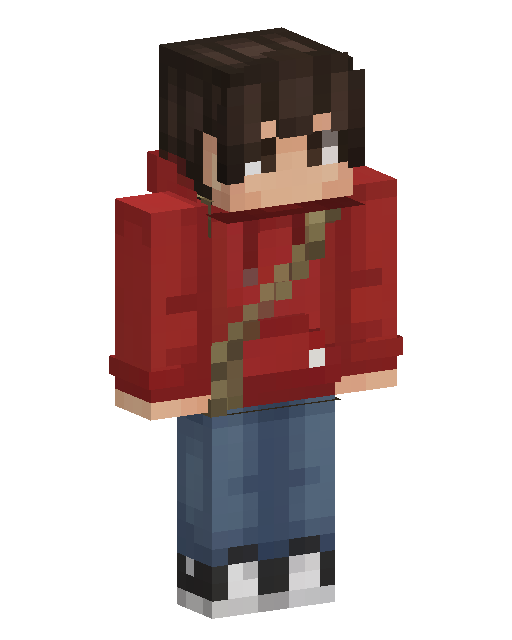 Red Jacket AdventurerのMinecraftスキン