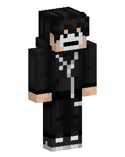 Black Suit With Rose Minecraft skin