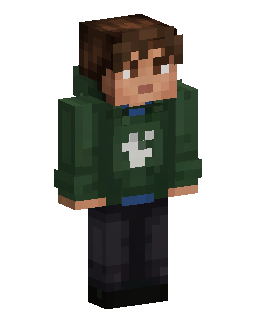 Green Hoodie Boy 的 Minecraft 皮肤