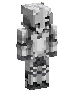 Skin Minecraft White Shirt Navy Pants