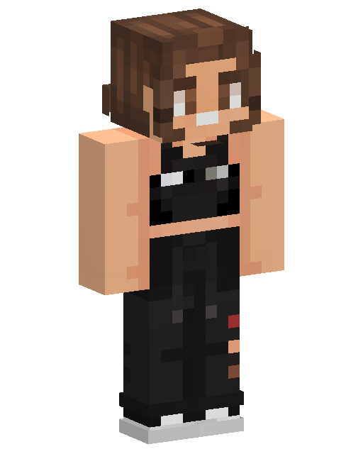 Skin de Minecraft Brown Haired Girl