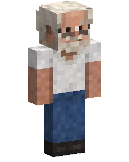 White Haired Elder skin de Minecraft