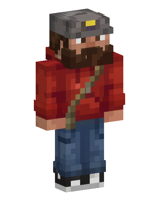 Red Jacket BoyのMinecraftスキン