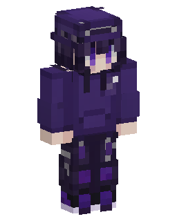 Purple Hooded Warrior 的 Minecraft 皮肤