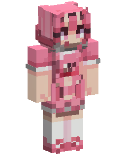 Pink Armored Girl skin de Minecraft