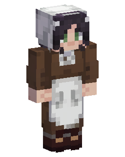 Brown Uniform Scout Girl Minecraft skin