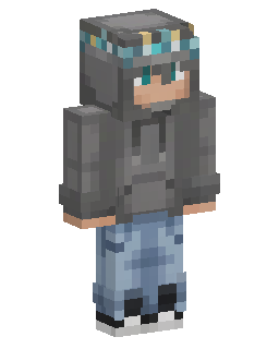 Grey Hoodie Gamer 的 Minecraft 皮肤