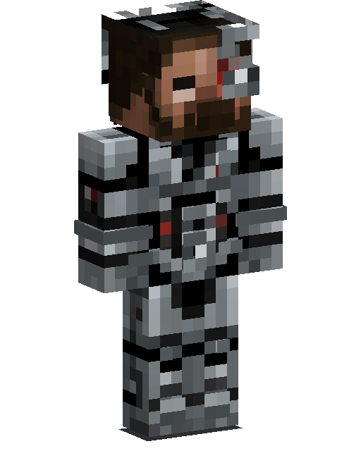 AI Robot Steve Minecraft skin
