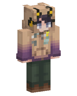 Glo Girl! Minecraft skini