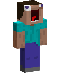 Screaming Steve Minecraft 스킨