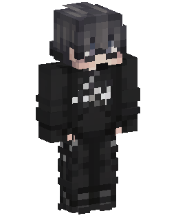 Dark Haired Gothic Boy Minecraft skin