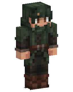 Green Hooded Soldier skin de Minecraft