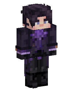 Dark Purple Glow Outfit skin de Minecraft