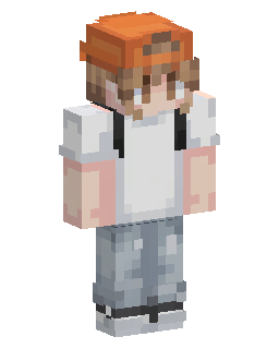 Brown Hair Boy In Black Vest 的 Minecraft 皮肤