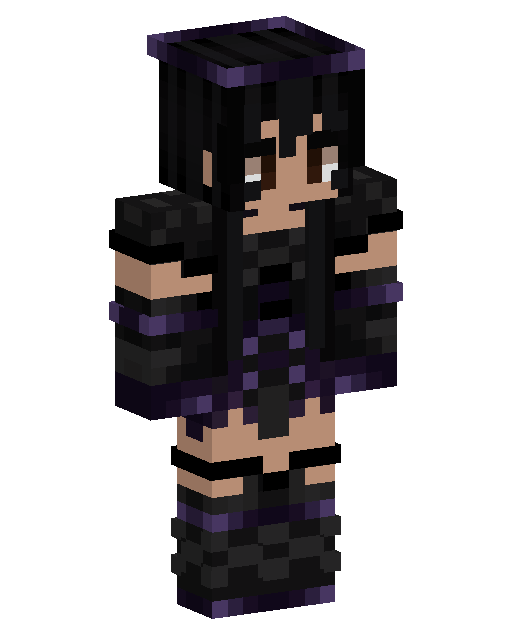 Dark Purple Armor Minecraft skin