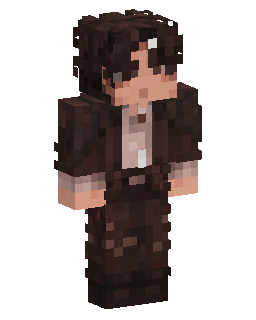 Brown Jacket Dark Hair Minecraft skin