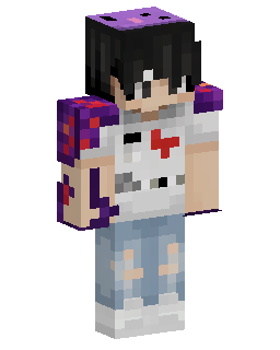 Purple Jacket Boy Minecraft skin