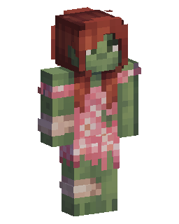 Green Skinned Floral Dryad 的 Minecraft 皮肤