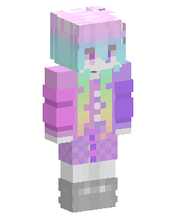 Skin Minecraft Pink and purple girl
