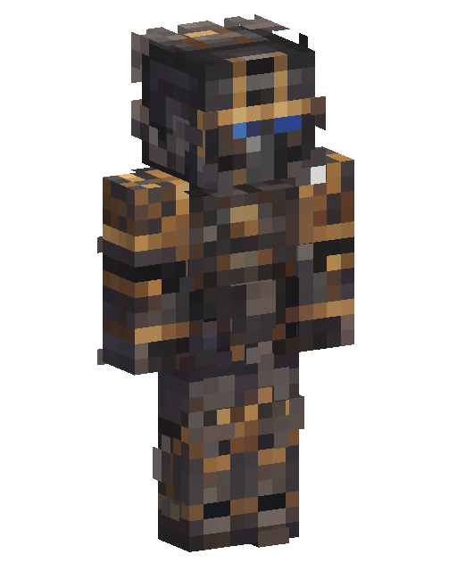Skin Minecraft Bronze Plated Armored Knight