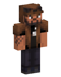 Brown Jacket Survivor Minecraft skin