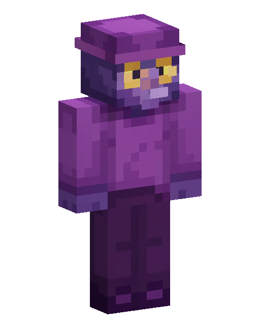 Minecraft-skin Purple Cat Creature