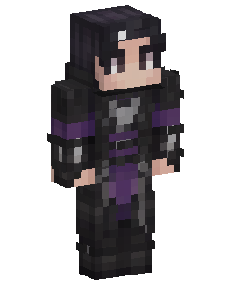 Purple Gothic Girl skin de Minecraft
