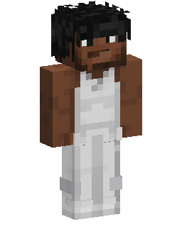 White Outfit Girl Minecraft 스킨