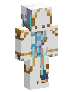 Skin Minecraft Frost Mage In White Robes