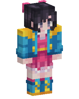 Cute Anime Girl Minecraft 스킨