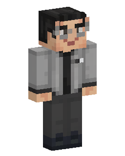 Gray Suit Man のMinecraftスキン