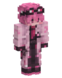 Skin Minecraft Pink Streetwear Girl