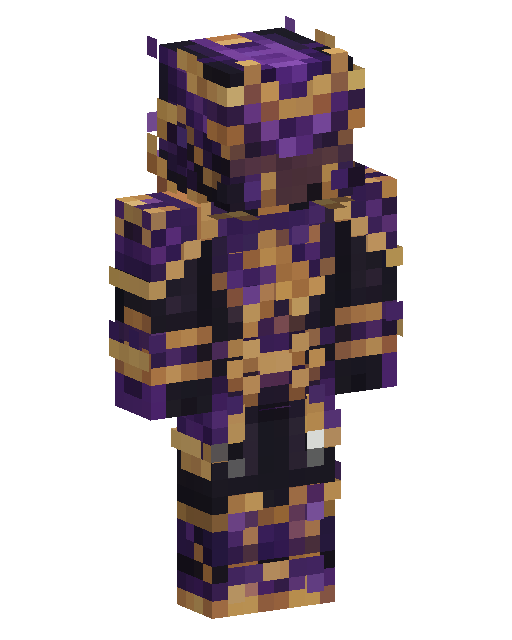 Gilded Shadow Knight Armor Minecraft skin