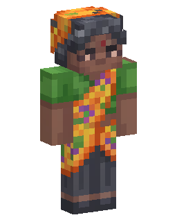 Tea gatherer Minecraft-Skin
