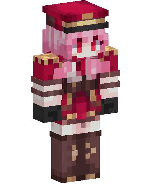 Pink Haired GirlのMinecraftスキン
