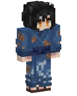 Skin Minecraft Blue Jacket Boy