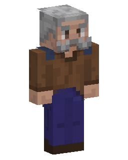 Elderly Bearded Man 的 Minecraft 皮肤
