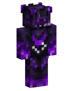 Purple Shadow Warrior Minecraft skin