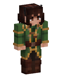 Green Tunic Fantasy Ranger 的 Minecraft 皮肤
