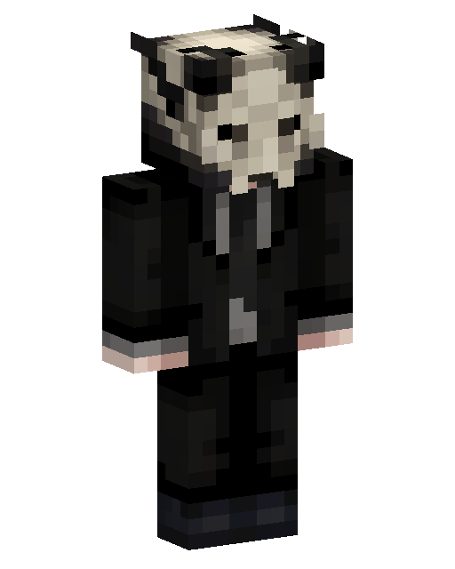 Horned Masked Figure Minecraft skin
