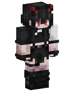 Minecraft-skin Gothic Pink Anime Girl