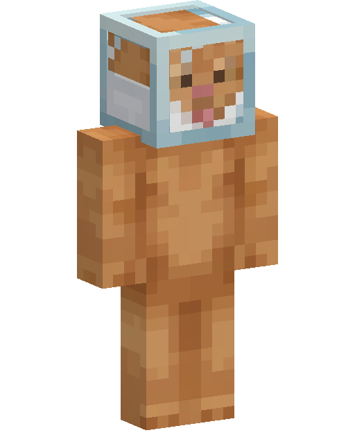 Wooden Golem Minecraft skin