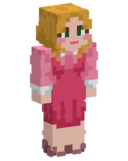 Pink Dress Alternate Minecraft-Skin